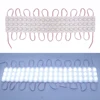 Módulo LED DC12V 20 piezas 3W con lente de inyección SMD2835 3LEDs/módulo de iluminación Led con diseño de publicidad pc módulos de alta luminosidad ► Foto 2/6
