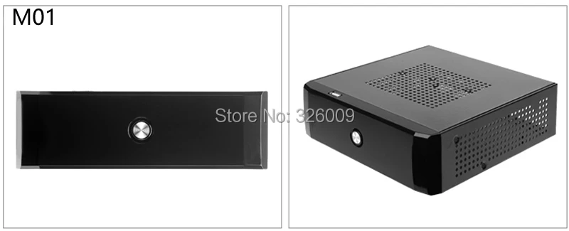 ARSYLID SKC-M05 HTPC mini-ITX Тонкий чехол для компьютера USB2.0 Поддержка USB3.0 горизонтальный мини Чехол 20,5*19*6 см 60 Вт 84 Вт 120 Вт 150 Вт