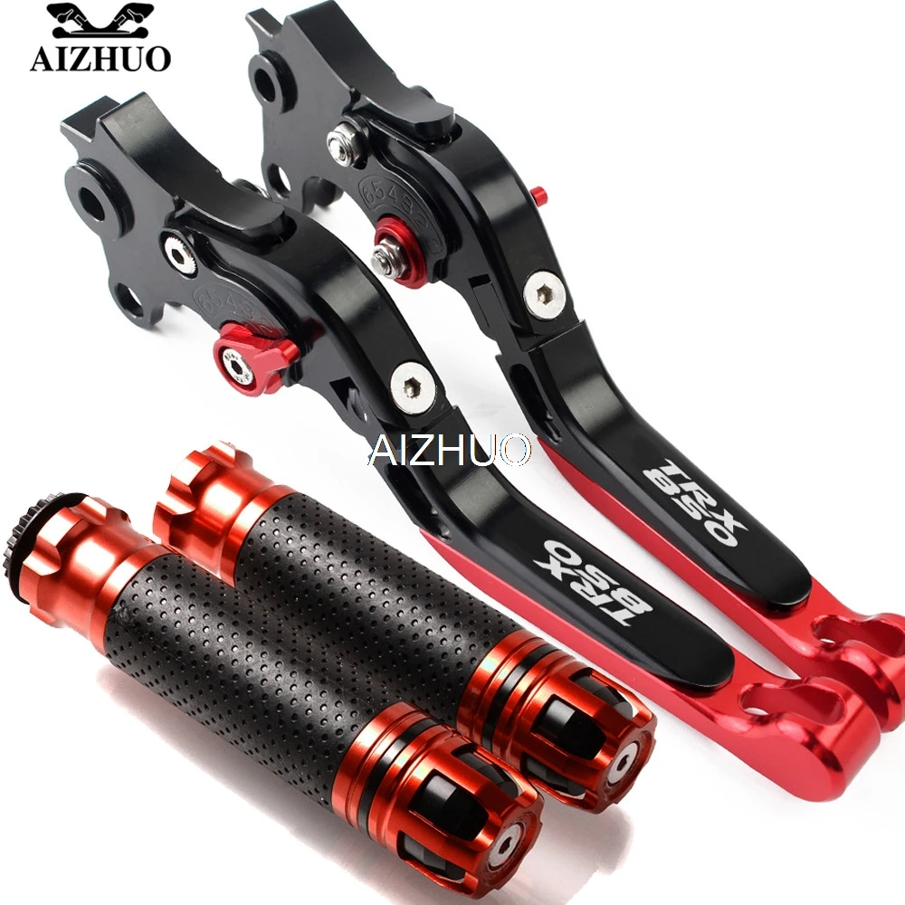 

For YAMAHA TRX850 TRX 850 1996-2000 1997 1998 1999 Motorcycle Brake Clutch Lever Extendable Adjustable Hand Grip Handlebar