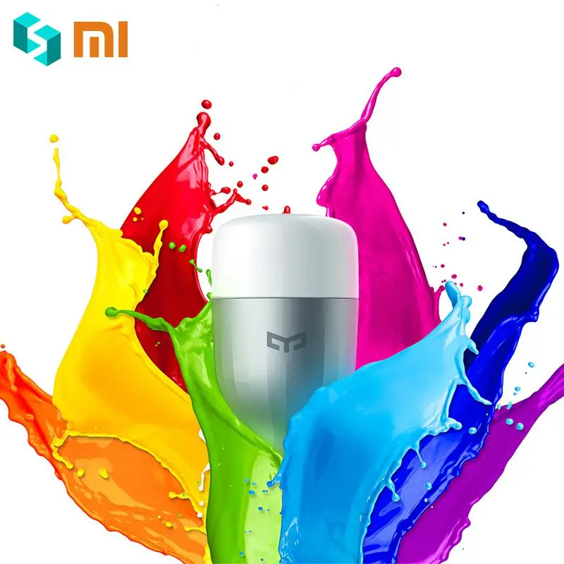 

Original Xiaomi Yeelight LED Bulb Xiaomi mi Smart Light RGB / Colorful Temperature Romantic lamp WiFi Remote Control For Mi Home