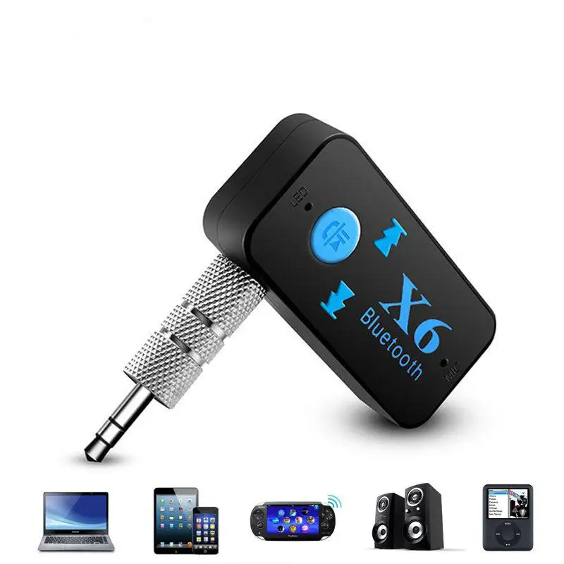 

Bluetooth Adapter 3 in 1 Wireless 4.0 USB Bluetooth Receiver 3.5mm Audio Jack TF Card Support for Car Speaker