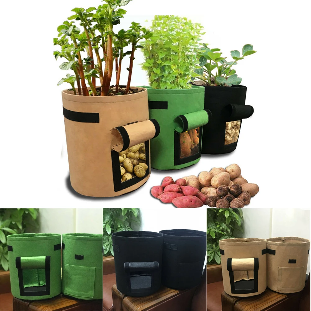 Kartoffel-Pflanzsack Pflanztopf Kartoffelanbau Pflanztasche Pflanzbeutel Balkon