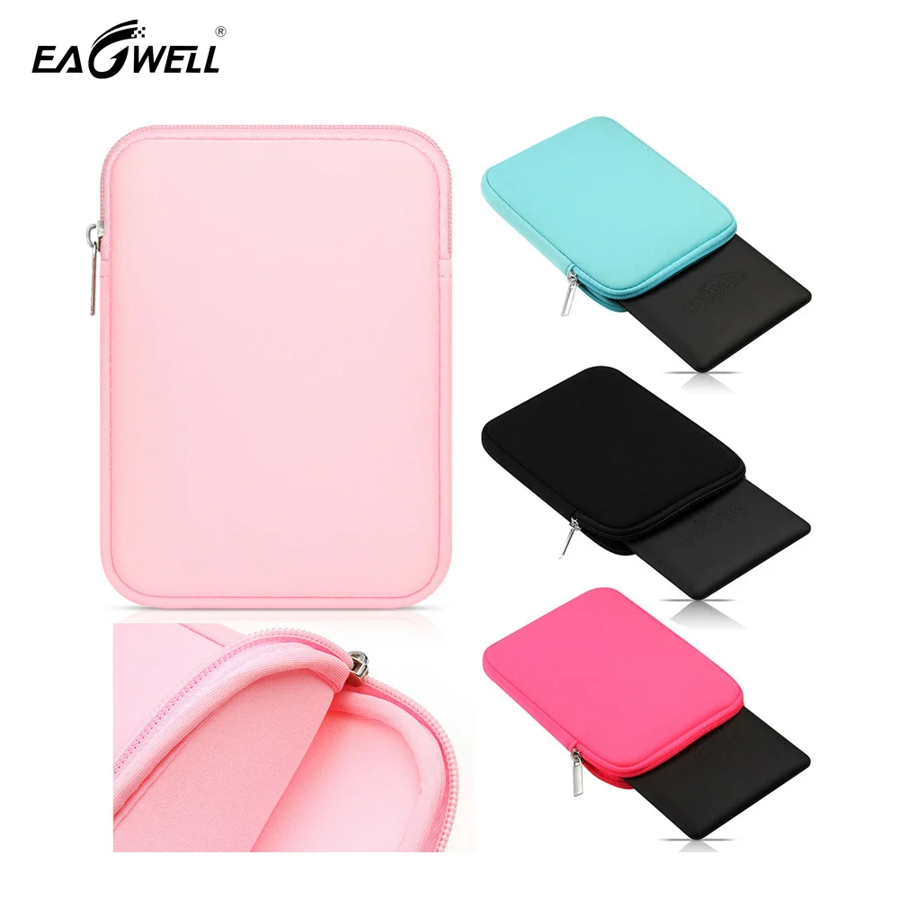 

Eagwell Soft Tablet Sleeve Bag Case For Amazon Kindle 6" Paper White Kindle Kpw3 Fashion Zipper Sponge Sleeve Carry Pouch Cover