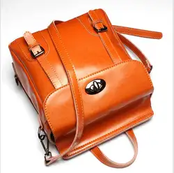 Роскошные брендовые Дизайн рюкзак Для женщин высокое качество Для женщин школьная сумка в стиле ретро модные женские туфли рюкзак