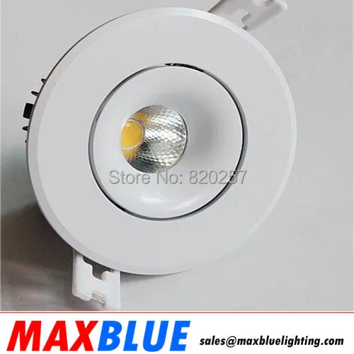 

Recessed led lighting downlight bulb 6W 9W CRI 80+ CREE COB downlight AC100-240V free shipping