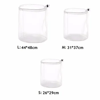 

3 Size Washing Laundry bag Clothing Care Foldable Protection Net Filter Underwear Bra Socks Underwear Washing Machine Clothes