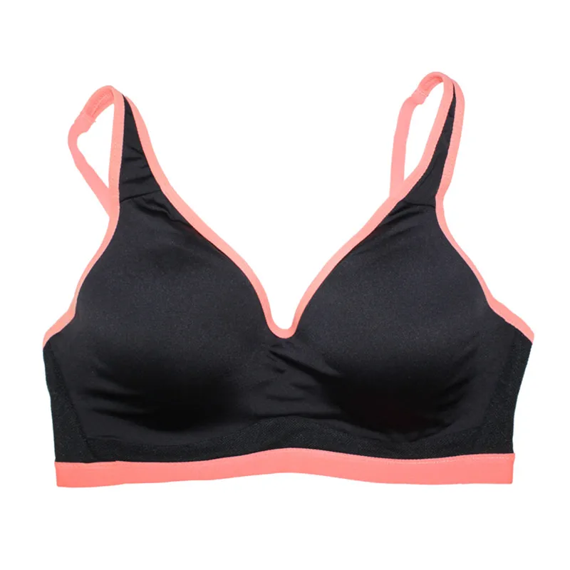 

MiaoErSiDai Plus Size Bra 3 color Breathable Fashion Professional fitness Women Underwear 34-42 B/C/D/DDE