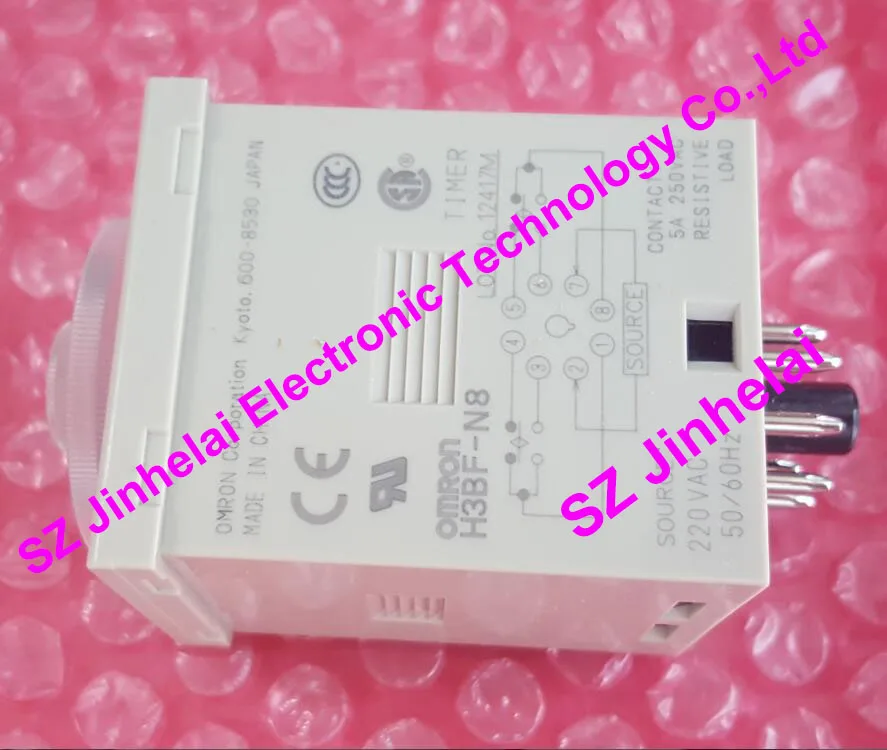 H3BF-N8 AC220V и OMRON Регулируемый цикл реле задержки времени двойной набор таймер 220VAC таймера