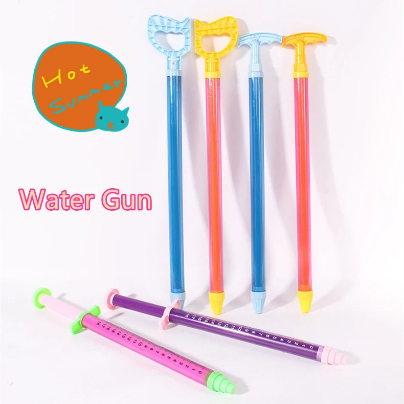 Давление водяной пистолет Для детей на лето шприц пляжные игрушки спрей waterpistool