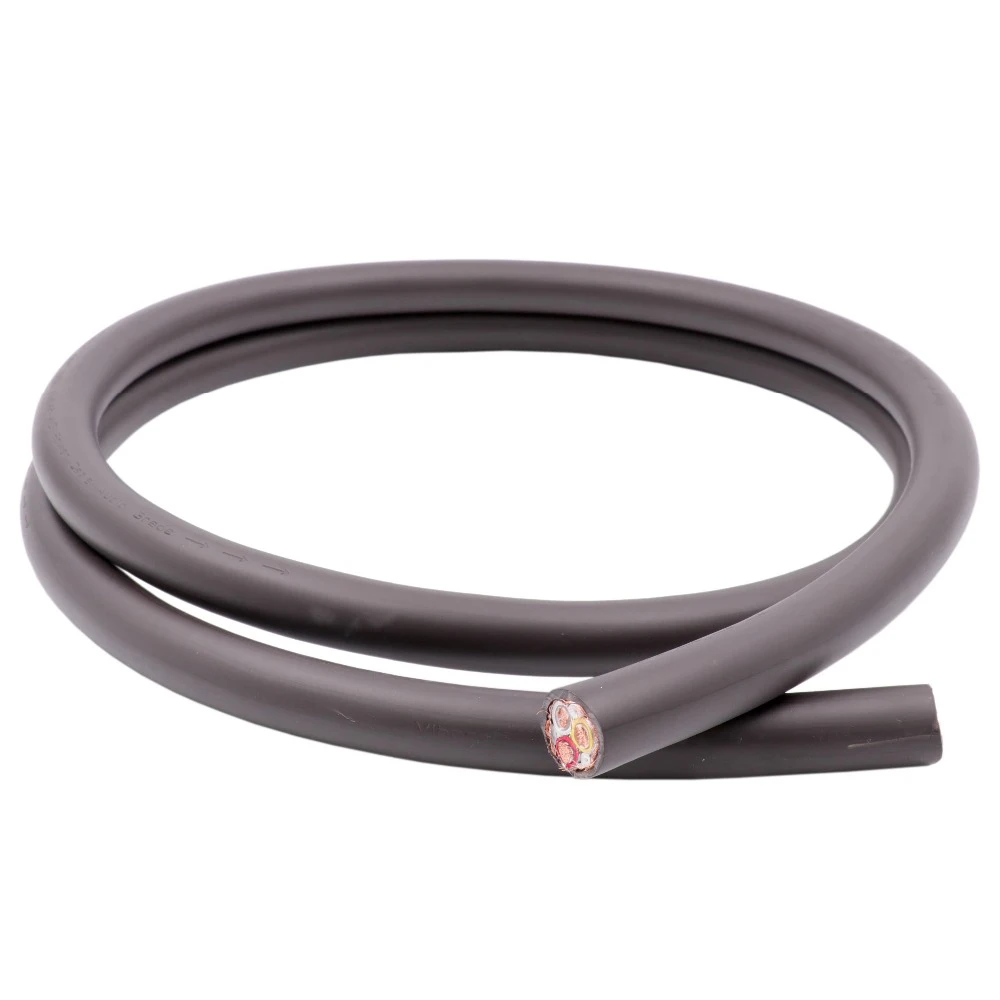 

Viborg RISR 5N OFC Mains AC Power Cable Structure AC Power Cord Wire Pure Brass Shielding PVC Insulator Hifi Audio DIY