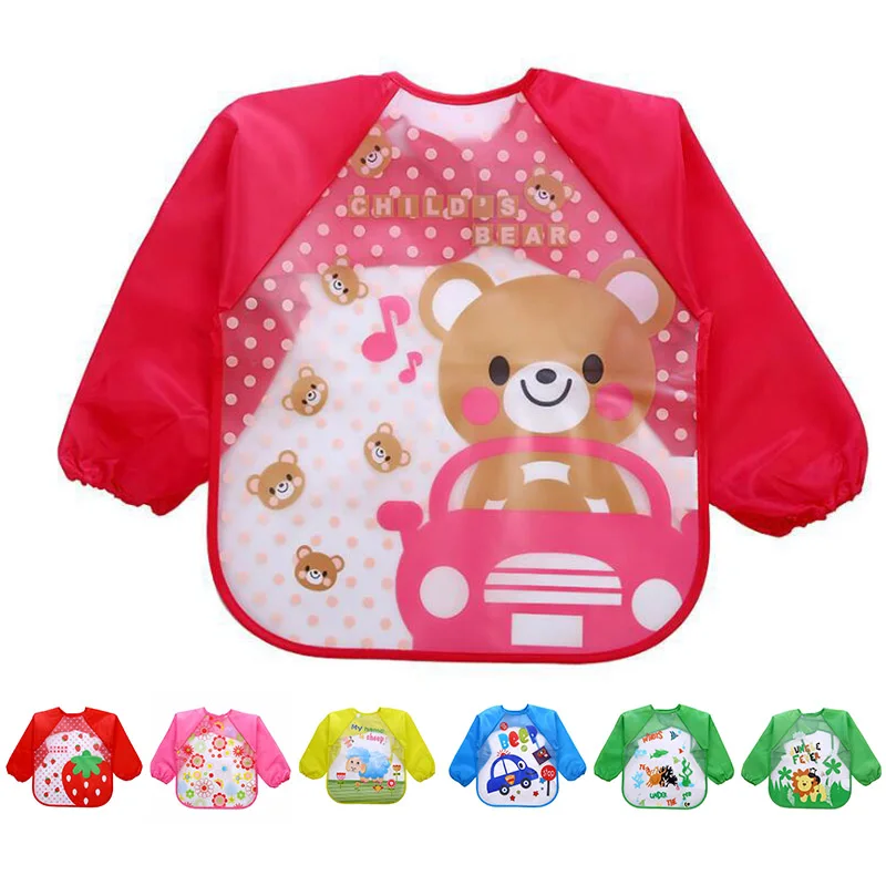 Buy 1pcs 44*34cm Baby Bibs Infant Burp Cloths Long