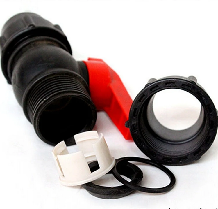 32mm Plastic Tube Interface Irrigation Pipe Valve Micro Nozzle Valve