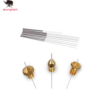 10Pcs Free Shipping 3D Printer Nozzle Cleaning Needles Kit Stainless Steel Cleaning Tool 3D Printer Parts