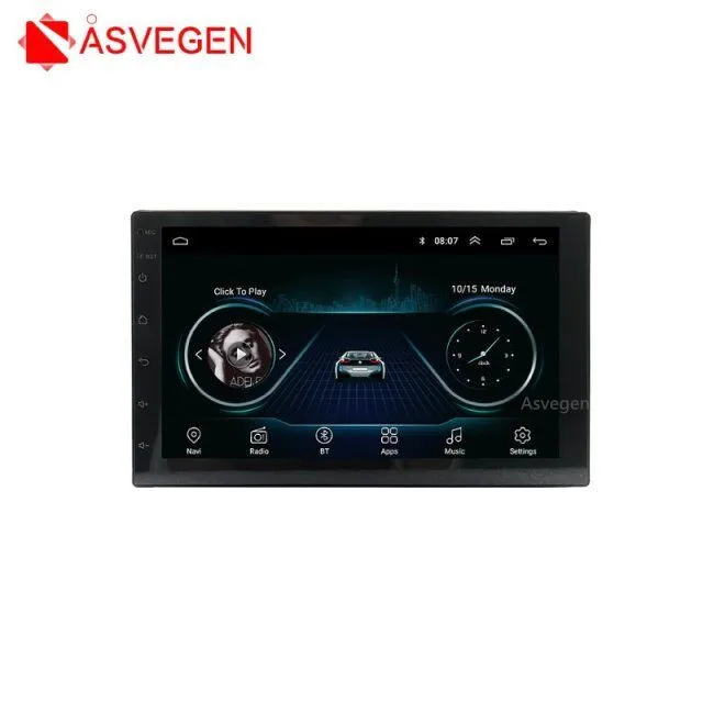 Cheap 7 Inch Android 8.1 MTK Universal Car Radio Without RDS Android Car Radio DVD Player GPS NAVIGATION WIFI Bluetooth MTK Player 0