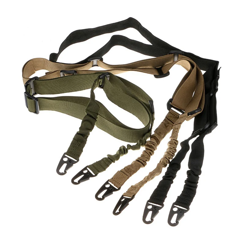 2 Point Rifle Sling Length Adjustable Multi Use Gun Sling for Outdoor