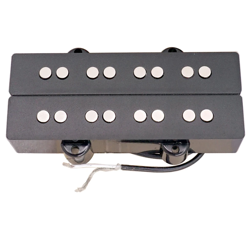 4 String Black Bass Guitar Pickup Humbucker Double Coil for Electric Bass Accessories