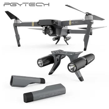 

PGYTECH Landing Gear for Mavic Pro Extended Leg Support Protector Extension LED Headlamp set For DJI Mavic Pro Drone Accessories