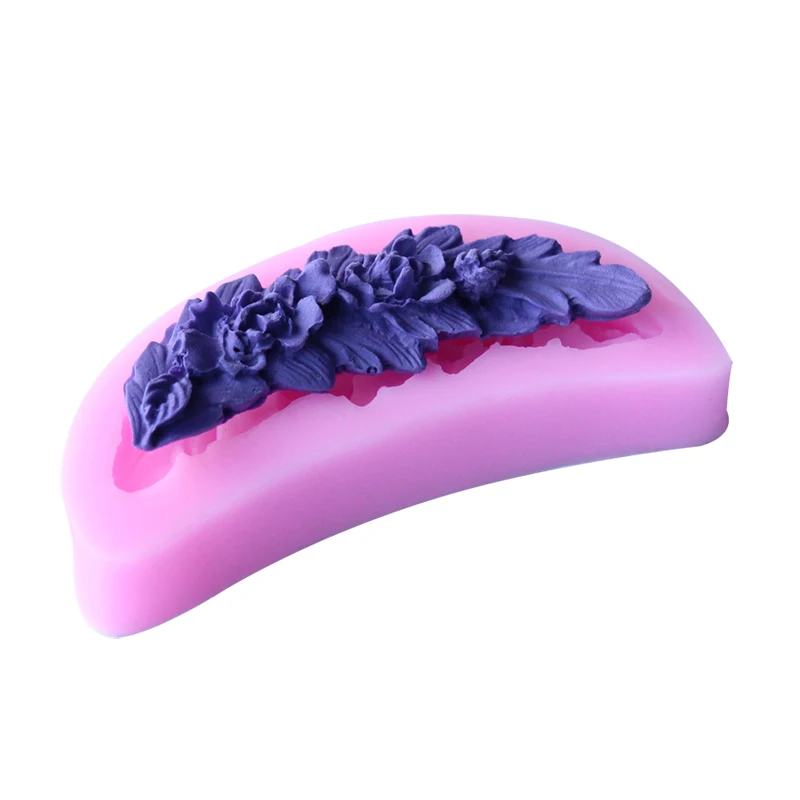 

Rose Flower Silicone Mold Cake Chocolate Gumpaste Molds DIY Wedding Cake Decorating Tools Fondant Sugarcraft Cake Baking Mould