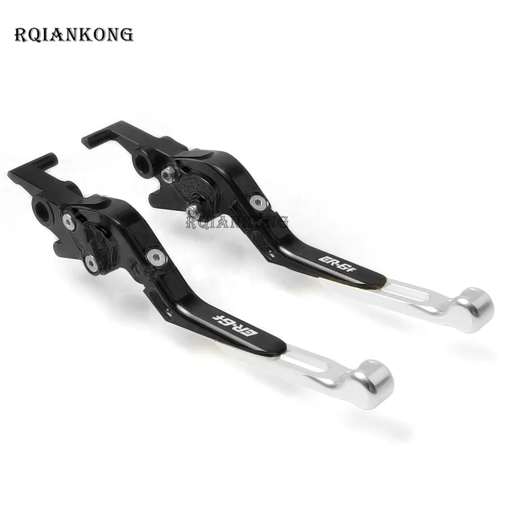 Для Kawasaki NINJA ER6F ER 6F 6 F двигатель мотоцикла CNC алюминиевый регулируемый складной