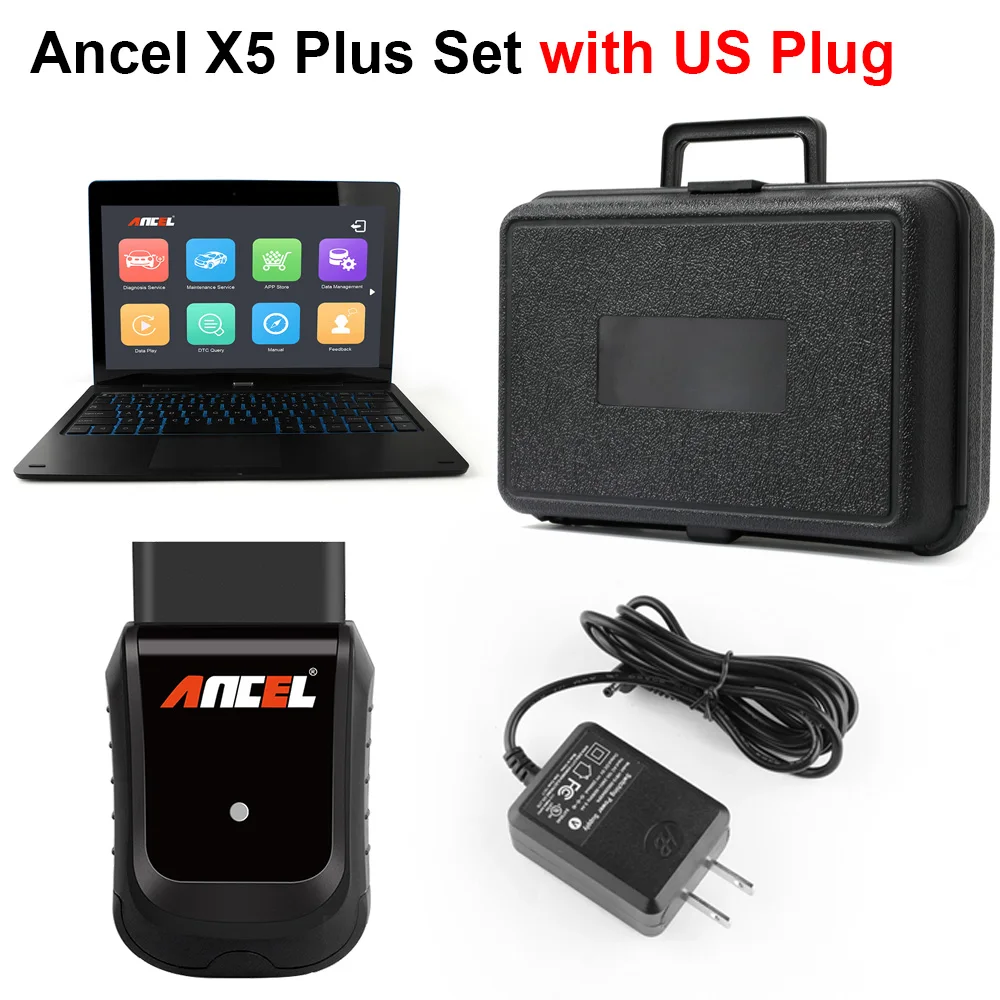 OBD2 автомобильный Сканнер ancel X5 Plus WiFi OBD полная система Автомобильная диагностика