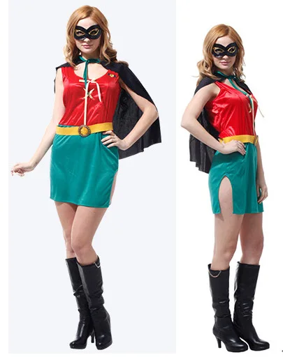

Halloween Superman Clothes Adult Female Robin Superman Ball Performing Superman Clothes Children's Day