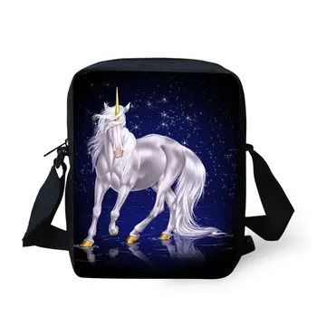 

3D Unicorn Cartoon Pattern Printed Girls Children Mini Book Bags Unisex Students Boys Shoulder Box Messenger Bag School Case