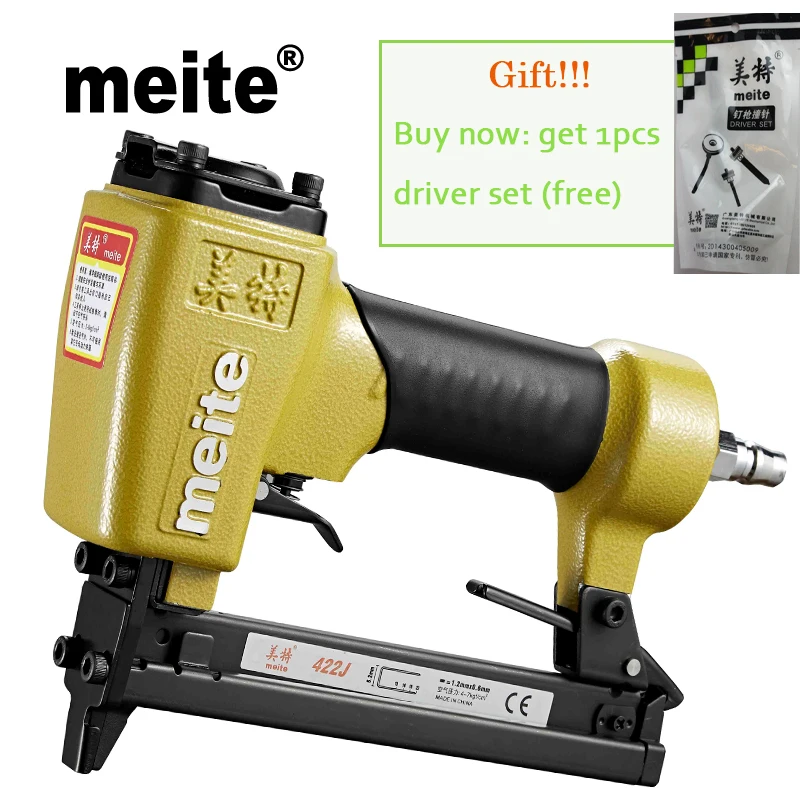 Meite Branding Tool 422J 1/4" pneumatic air tools stapler gun nailer