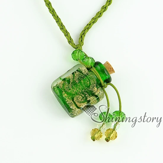essential oil diffuser necklaces vintage perfume bottle pendant