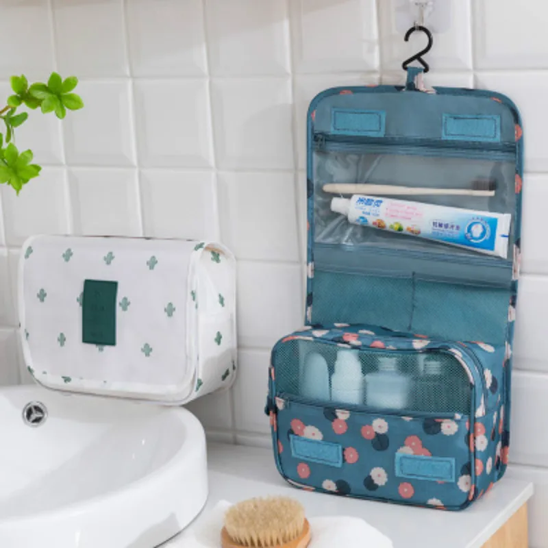 

Women Unisex Hanging Toiletry Clear Travel Storage Bag Wash Bag Cosmetic Carry Toiletry Organizer For Traveling Bathroom