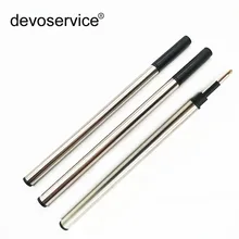 10 шт./лот 0,5 мм металлический картридж черные и синие чернила Универсальный подписной Заправка для канцелярские принадлежности для студентов офисные школьные принадлежности