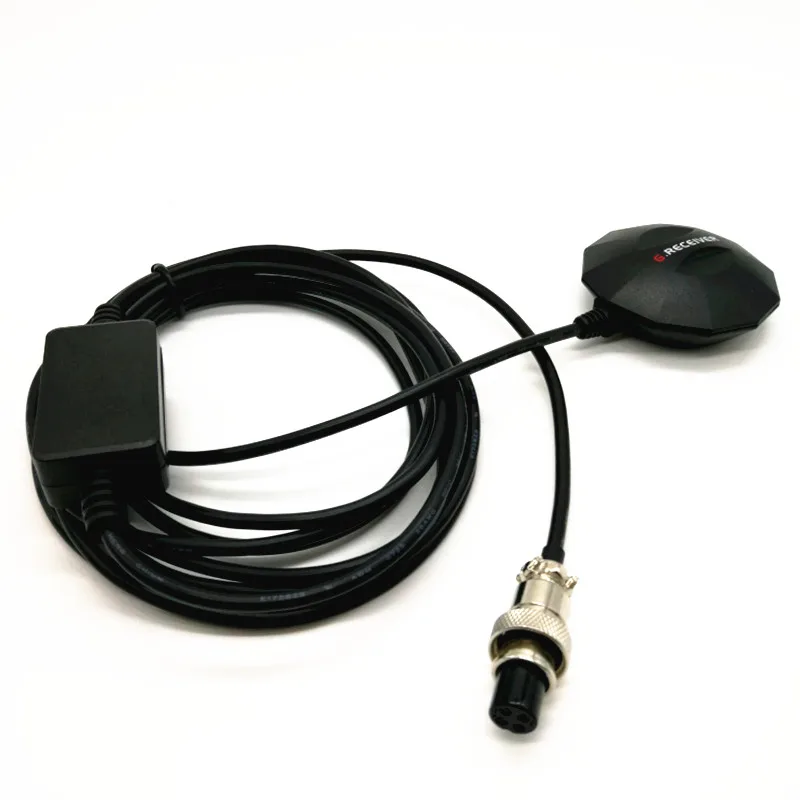 GNSS приемник дизайн модуля чипа NMEA0183 12V 24 RS232 GX12 металлический разъем 4Pin GPS