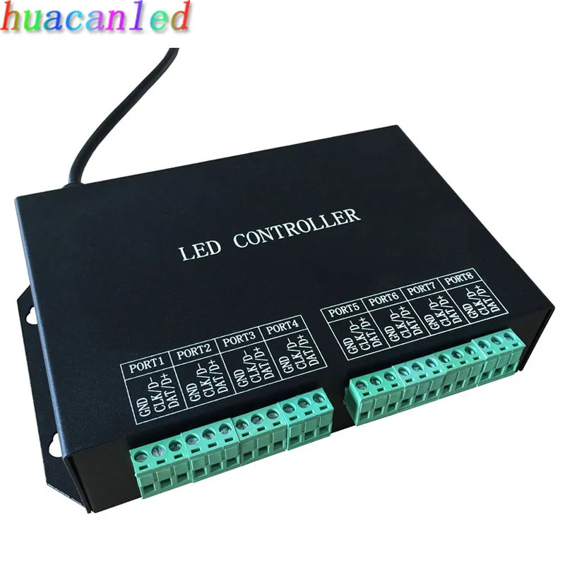led strip controller,full color programmable,WS2811,WS2812 controller,8