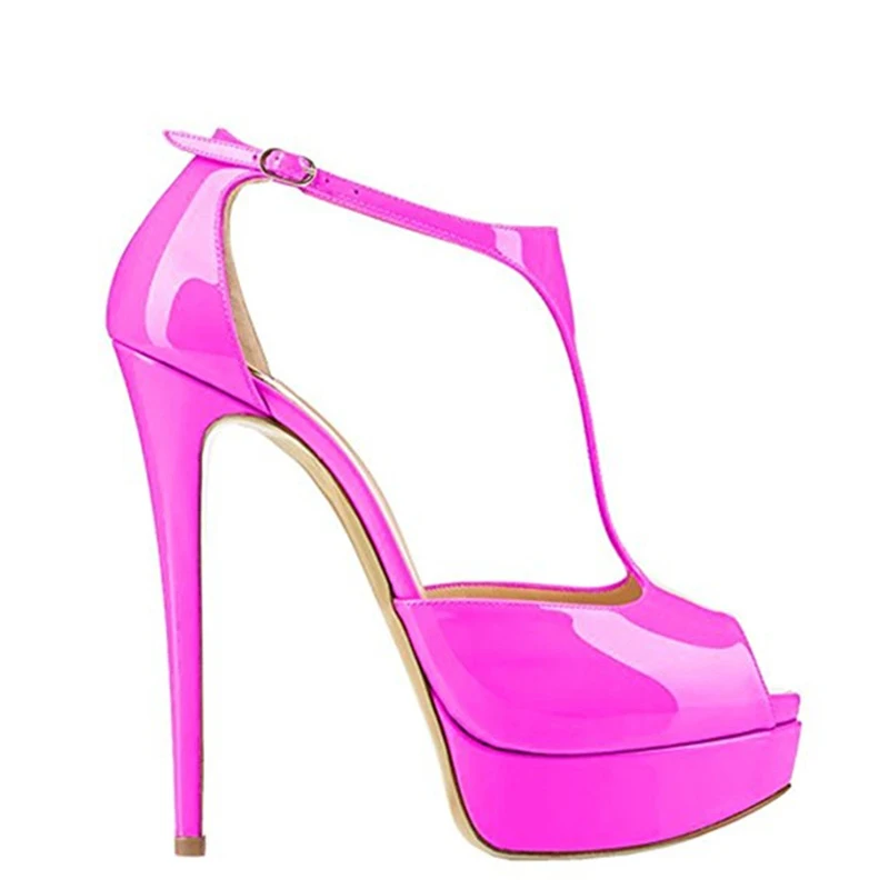 

Cocoafoal Women Open Toe Heels Sandals Plus Size 33 43 16 Cm Heel Height Shoes Sexy Gray Apricot Yellow Rose Red Sandals