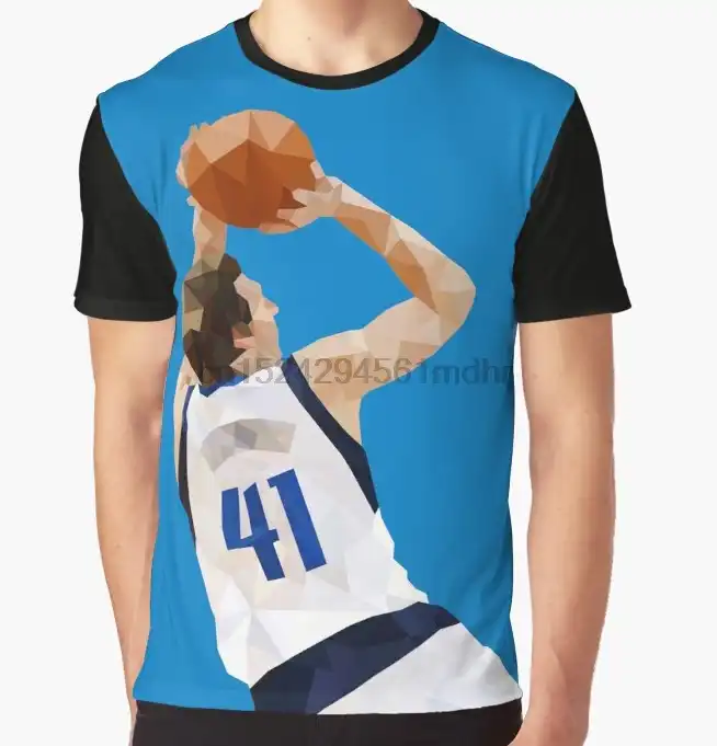 dirk fadeaway shirt