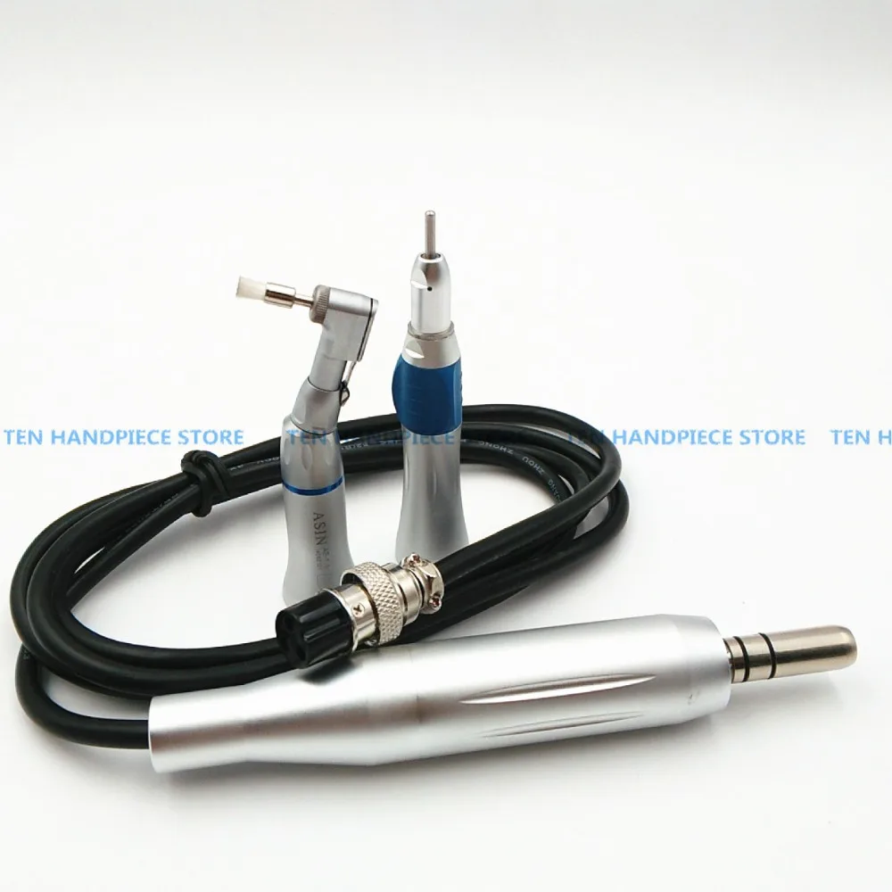 Equipamento de Laboratório Peça contra Ângulo e Reta Dental Polidor Micromotor Alta Velocidade 50 000rpm Moedor Elétrico Brushless Mão Mod. 1257965 7 50 000rpm moedor elétrico brushless