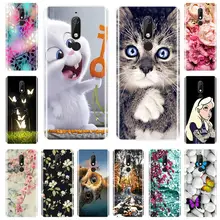 De moda impreso caja del teléfono para Nokia 7,1, 6,1, 5,1, 3,1, 2,1 de silicona suave para Nokia 7,1, 6,1, 5,1, 3,1, 2,1 Plus cubierta(China)
