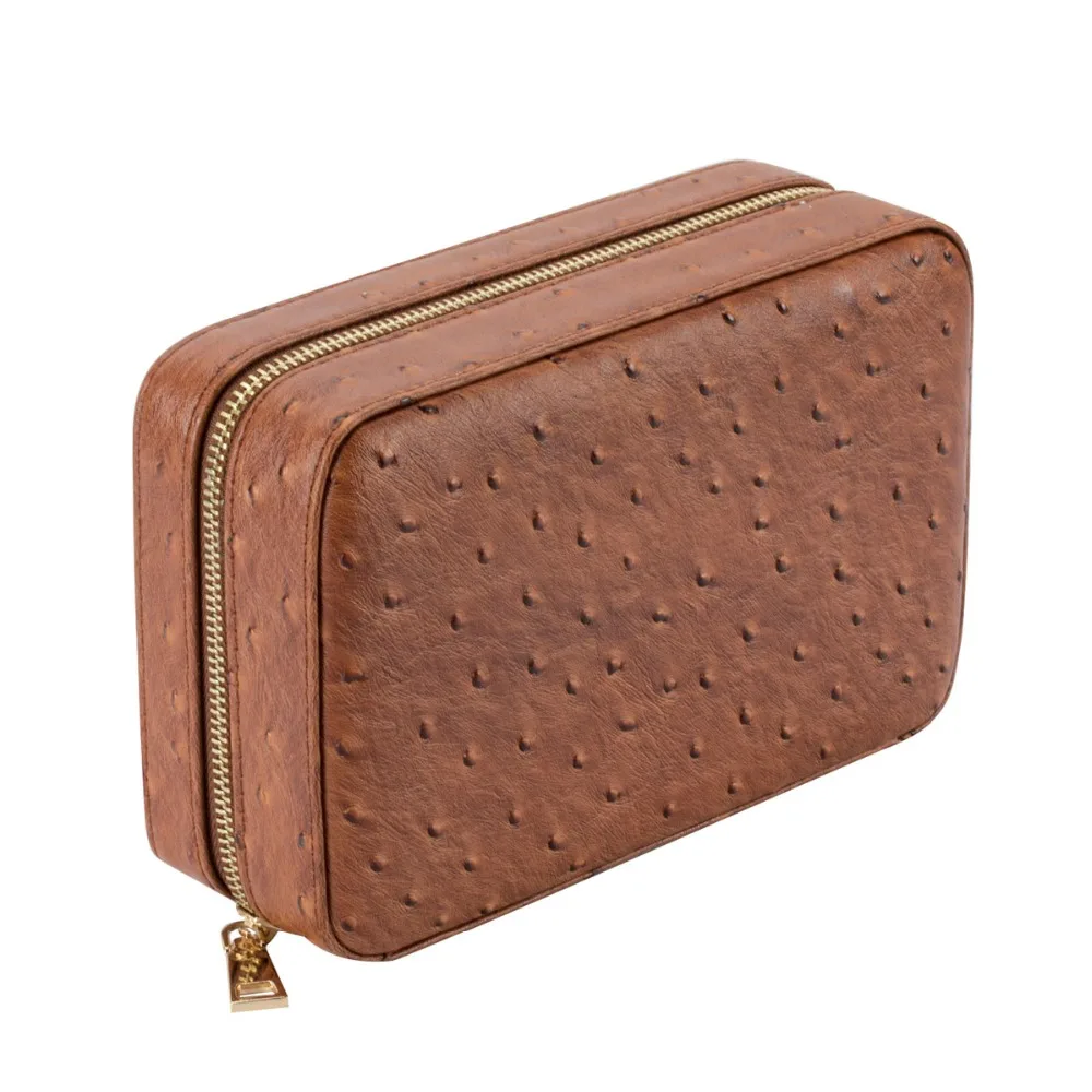 Scotte Portable Travel Cigar Humidor Case (Holds up to 4 Cigars