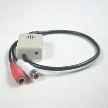 20 штук мини микрофон CCTV Микрофон Audio Пикап устройства для Камера адаптер Высокая чувствительность Хорошее качество аудио мониторинга DC12V