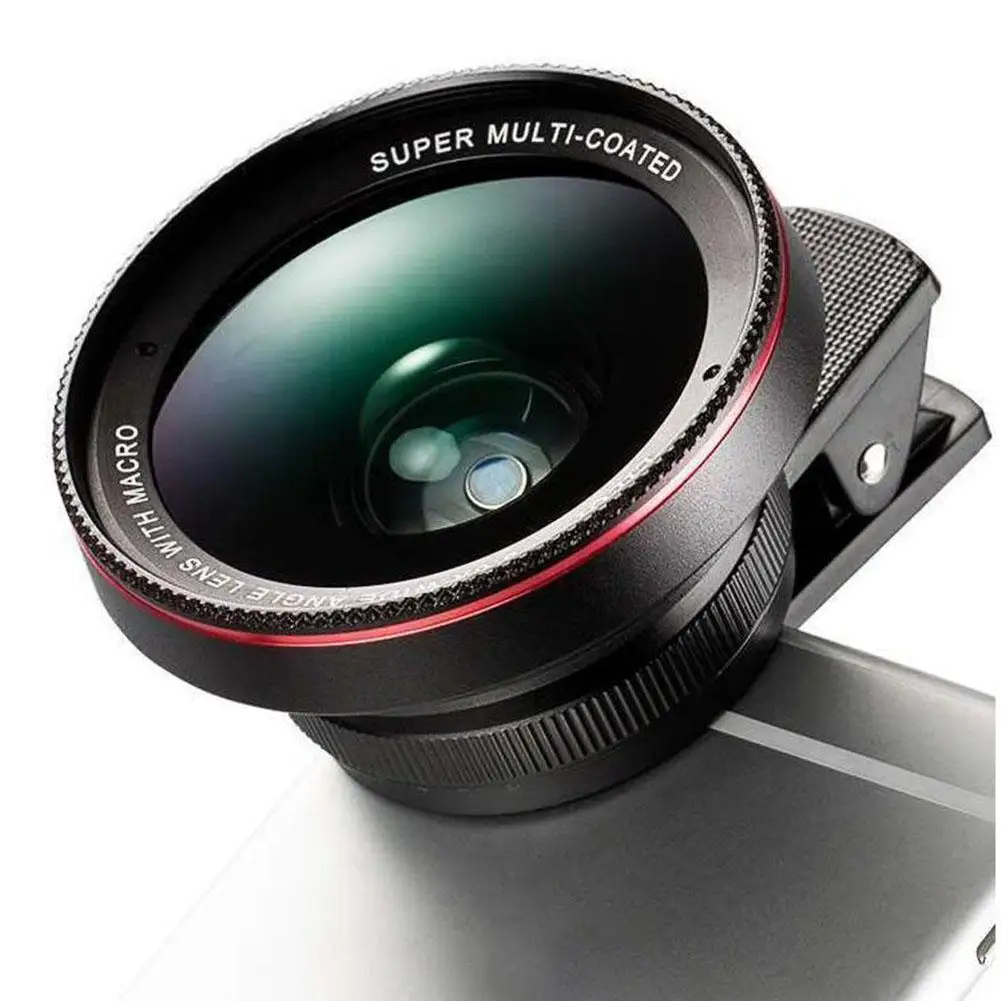 Mobile Phone Lens 0.6x Ultra Wide Angle Macro Distortion