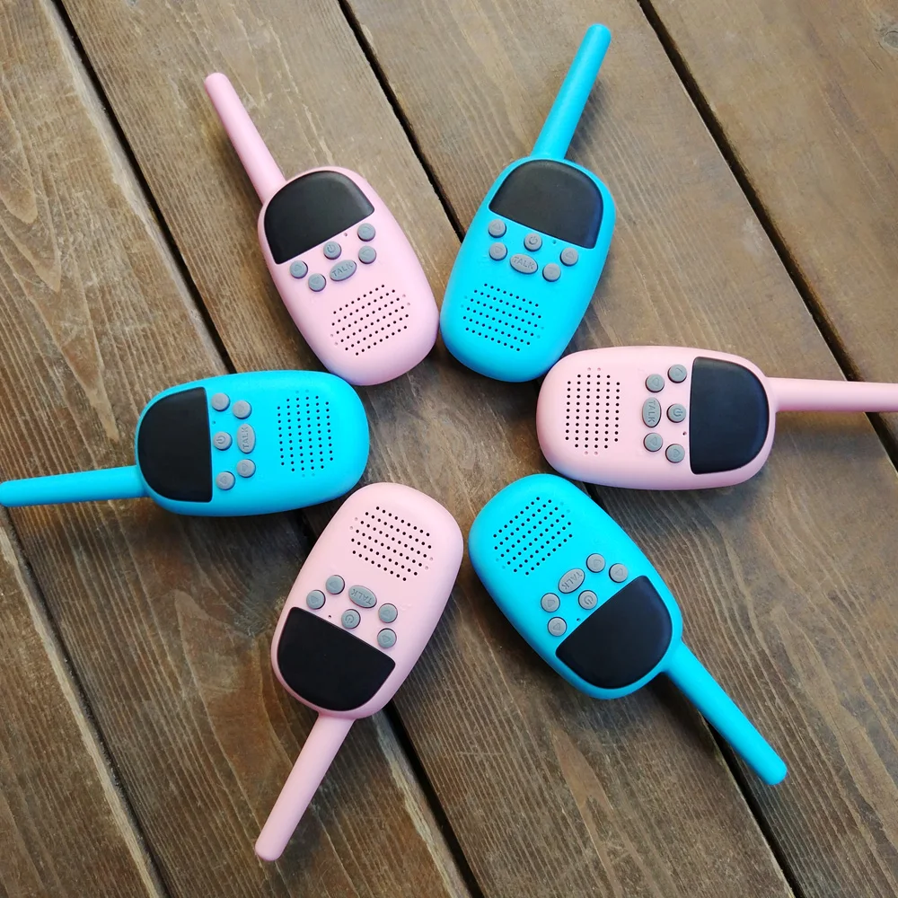 

Free Shipping Newest product Mini Toy Walkie talkie portable wireless communication tools Security products walk talk free