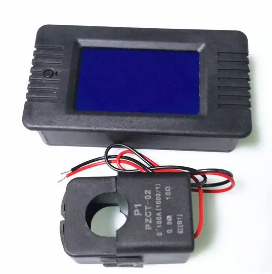 PZEM 022 AC 6в1 однофазный 220 В цифровой ватт измеритель коэффициента мощности ток