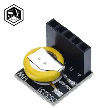 Módulo de relógio de precisão ds3231, rtc ds3231 3.3v/5v com bateria para raspberry pi