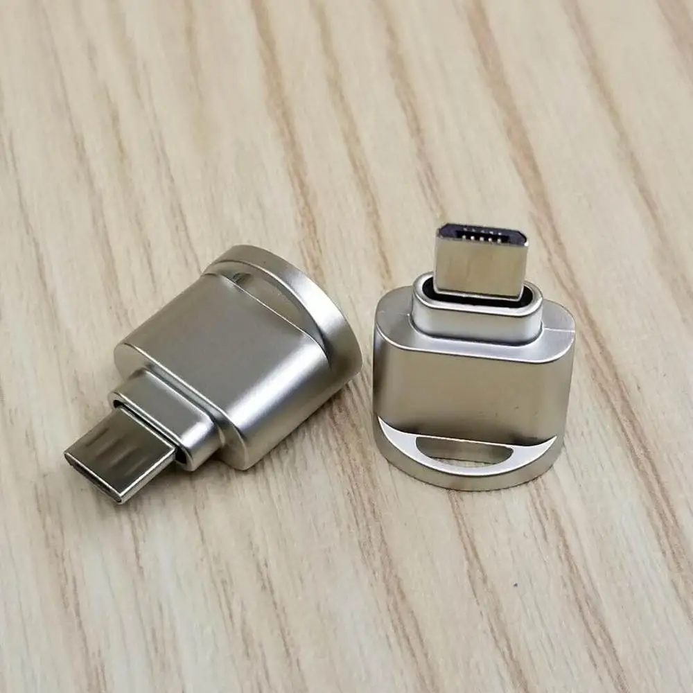 Ingelon type C-TF USB 3,1 Micro SD TF устройство для чтения карт памяти Microsd адаптер для Macbook или смартфона с type c USB C OTG - Цвет: OTGreader