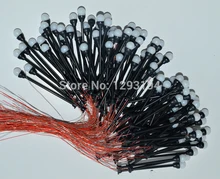 Free shipping 200pcs/lot HO Scale 1:150 Model Garden Lamppost Lamp Single Head Model lights with Wires and Bulbs for Landscape