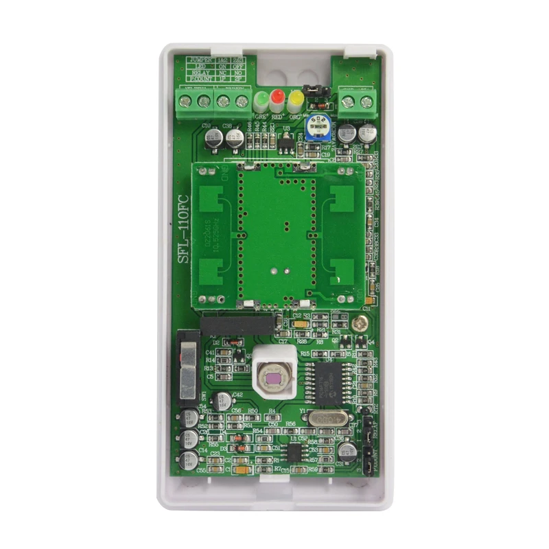 free shipping indoor passive PIR and microwave motion sensor wall-mounted wired alarm NC/NO options