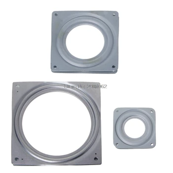 

Square Lazy Susan 360 Degree Rotating Rolling Bearing Turntable 300 lbs Bearings Plate Jan04