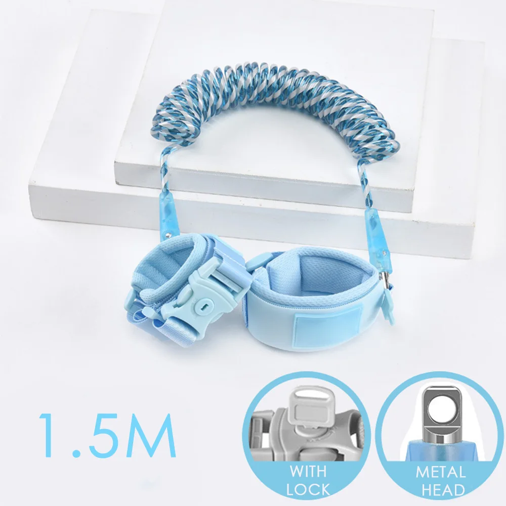 Anti Lost Baby Walker Upgrade Leash For Children Safety Baby Belt Child Walking Strap Harness Luminous Wristband Adjustable Rope - Цвет: PJ3650F