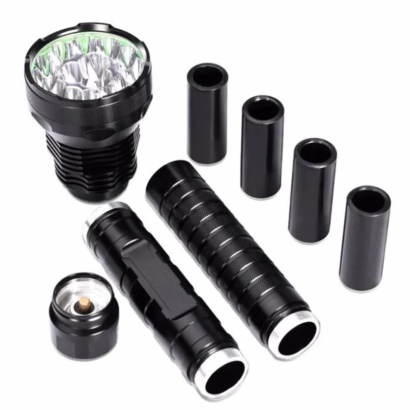 Top New 28000LM XM-L LED 21x T6 Super Flashlight Torch Lamp Light 5Mode 26650 18650 Outdoor Bike Cycling Accessories Feb 23 8
