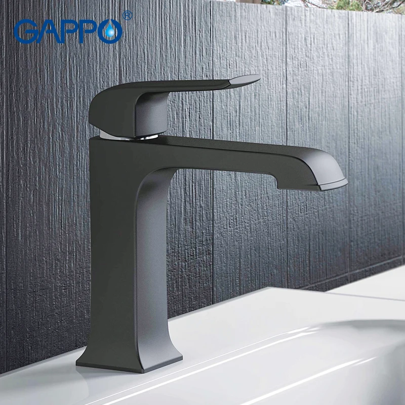 Kaufen GAPPO Becken Armaturen schwarz bad wasserhahn wasserhähne becken waschbecken wasserhahn hähne mischer bad wasserhahn