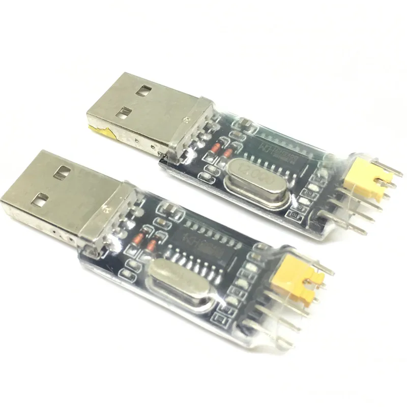 

CH340 module USB to TTL CH340G upgrade download a small wire brush plate STC microcontroller board USB to serial
